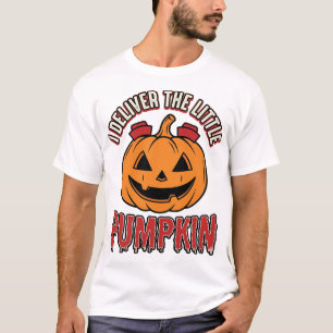Nurse Pumpkin Halloween Delivery Shirt Design_1