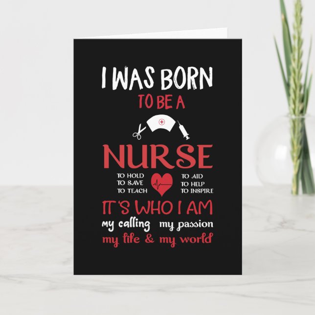 Nurse Quote Card (Front)