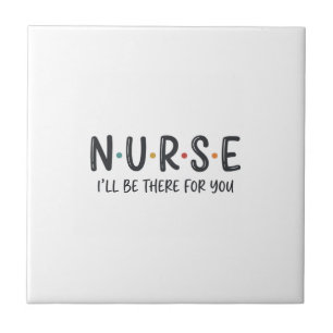 Nurse Quote Shirt Design Vector Graphic_1 Ceramic Tile