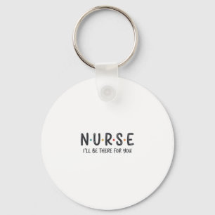 Nurse Quote Shirt Design Vector Graphic_1 Key Ring