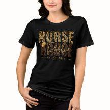 Nurse Ratched Tee, At Her Best Leopard Print Shirt