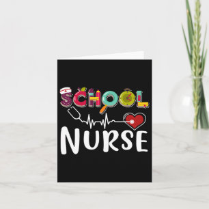Nurse Registered Nurse Nursing Back To School Card
