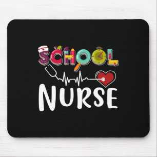 Nurse Registered Nurse Nursing Back To School  Mouse Pad