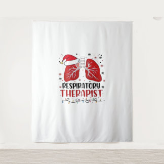 Nurse Respiratory Therapist Christmas, Lung Christ Tapestry