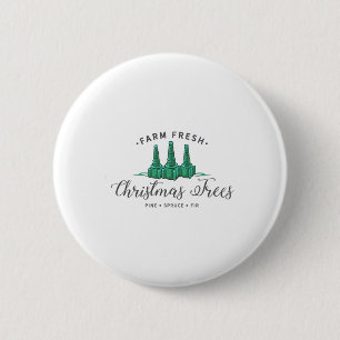 Nurse Respiratory Therapist Christmas Rt Xmas Tree 6 Cm Round Badge