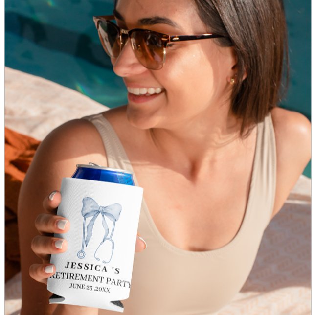 Nurse Retirement Party Can Cooler (Creator Uploaded)