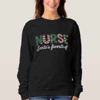 Nurse Santa's Favourite Elf Life Nurse Day Gifts