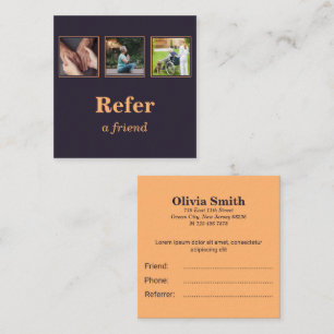 Nurse Senior In Home Care Refer A Friend Card