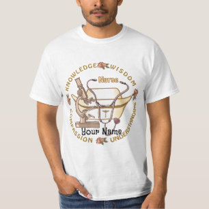 Nurse Sepia Collage t-shirt