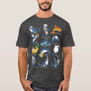 Nurse Shark Cookie Cutter Shark Angel  T-Shirt