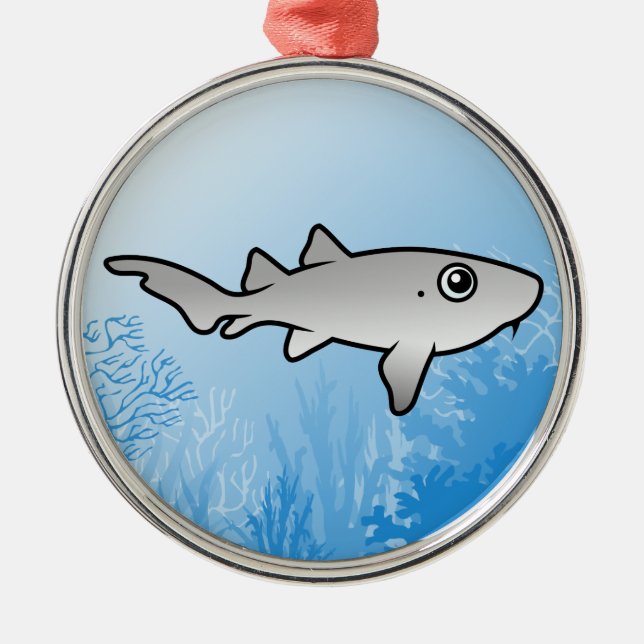 Nurse Shark Metal Ornament (Front)