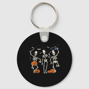 Nurse Skeleton Halloween Healthcare 2 Key Ring