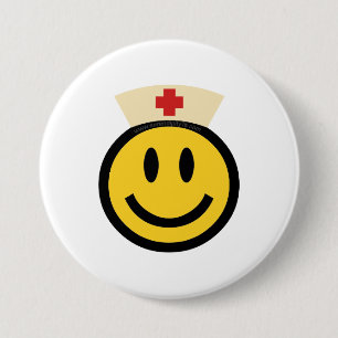 Nurse Smile 7.5 Cm Round Badge