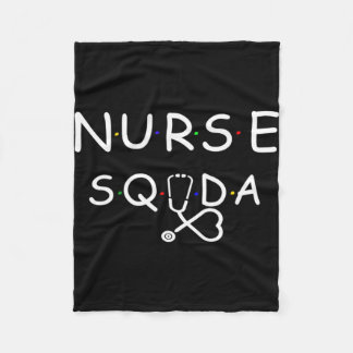 Nurse Squad Fleece Blanket