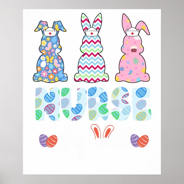 nurse squad, retro, vintage poster (Front)