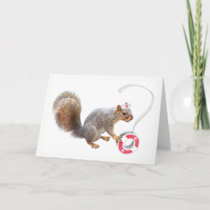 Nurse Squirrel Card