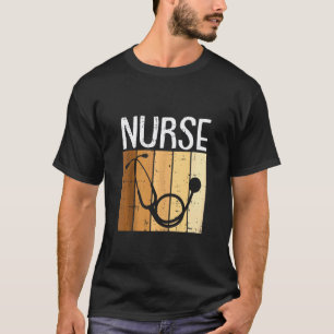 Nurse Stethoscope Black History Month Blm Melanin T-Shirt