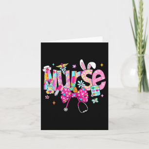 Nurse Stethoscope Cute Coquette Bow Stethoscope Nu Card