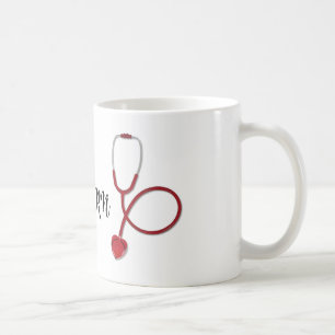Nurse, Stethoscope, Personalised Mugs