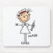 Nurse Stick Figure Mousepad