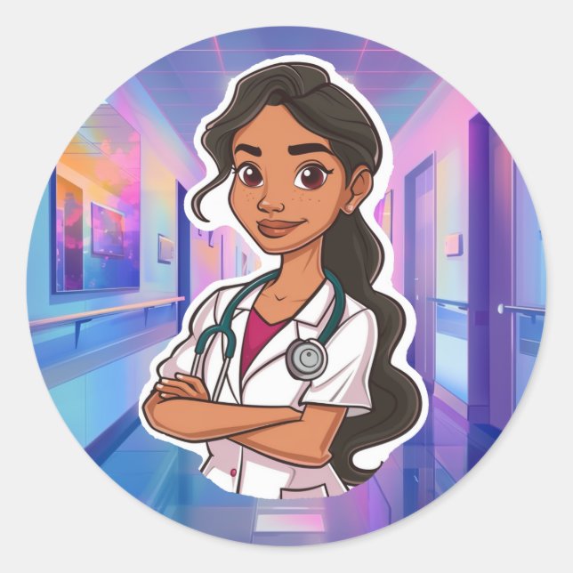 Nurse Sticker (Front)