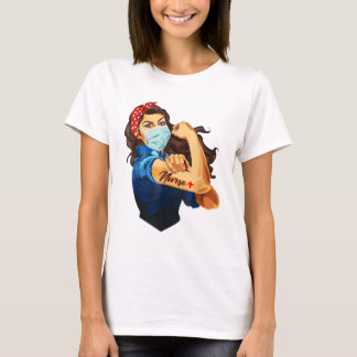 Nurse Strong Woman 2020 Gift T-Shirt