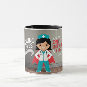 Nurse Superhero Mug: A Gift for the Healthcare Mug