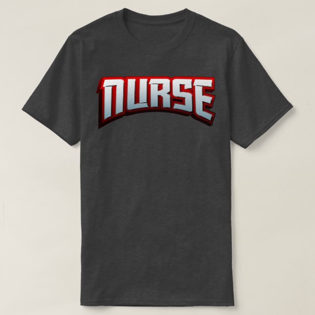 Nurse Superhero T-Shirt (Design Front)