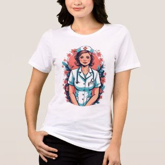 Nurse T-Shirt Tri-Blend Shirt