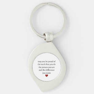 Nurse teacher mother appreciation  pround Thank   Key Ring
