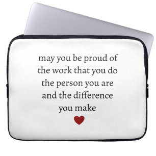 Nurse teacher mother appreciation  pround Thank   Laptop Sleeve