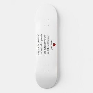 Nurse teacher mother appreciation pround Thank Skateboard