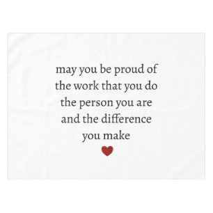 Nurse teacher mother appreciation  pround Thank   Tablecloth