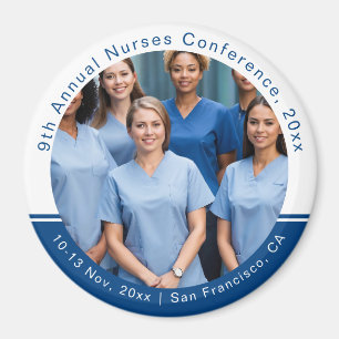 Nurse Technician Caregiver Medical Conference Magnet