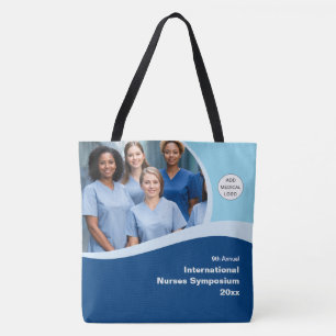 Nurse Technician Caregiver Medical Conference Tote Bag