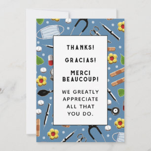 Nurse Thank You Card