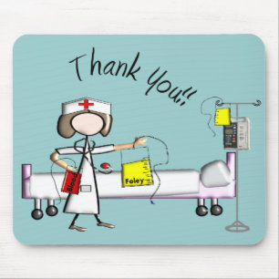 Nurse "Thank You" Gifts Mouse Pad