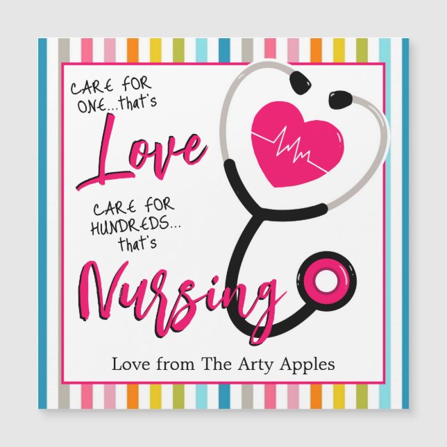 nurse thank you magnet (Front)