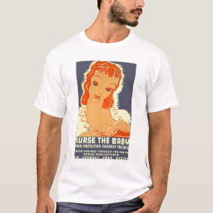 Nurse The Baby 1938 WPA T-Shirt