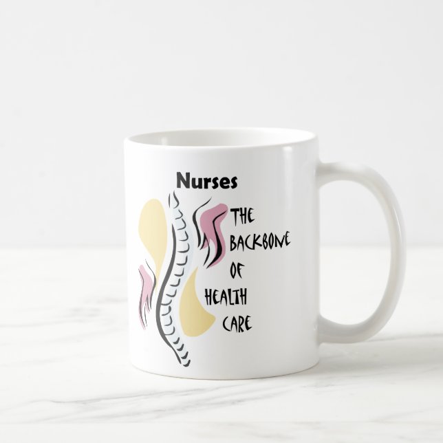 Nurse the Backbone Coffee Mug (Right)