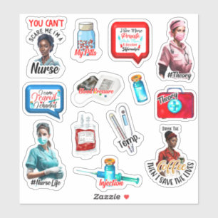 Nurse Theme Stickers