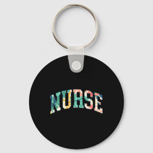 Nurse Tropical Plants Nurse Hawaii Island Vacation Key Ring