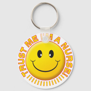 Nurse Trust Me Key Ring