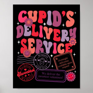 Nurse Valentine Cupid's Delivery Service Labor And Poster
