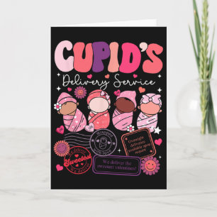 Nurse Valentine Cupid's Delivery Service Labour An Card