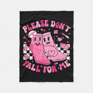Nurse Valentine Non Slip Socks Please Dont Fall Fo Fleece Blanket