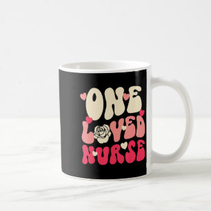 Nurse Valentine One Loved Nurse Happy Valentines D Coffee Mug