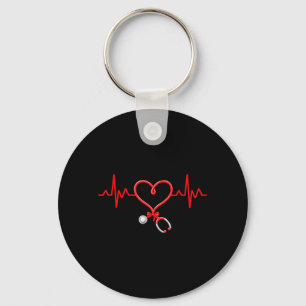 Nurse Valentines Cute Nursing RN PCT CNA Nurse Key Ring