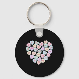 Nurse Valentine's Day Bedside Med Surg Rn Colorful Key Ring
