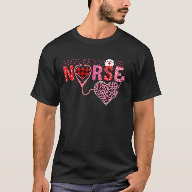 Nurse Valentines Day Cupids Favorite Nurse Life Nu T-Shirt (Front)